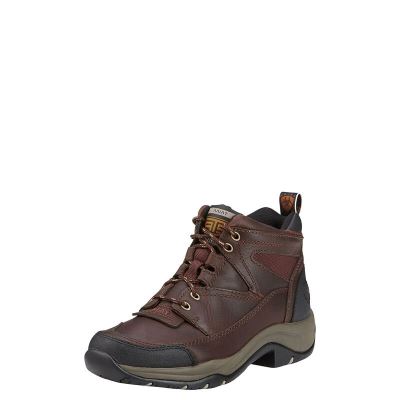 Buty Outdoorowe Damskie Ariat Terrain Boots Ciemny Brązowe | PL-455041