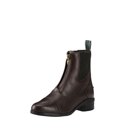 Buty Na Padok Damskie Ariat Heritage IV Zip Głęboka Brązowe | PL-742741